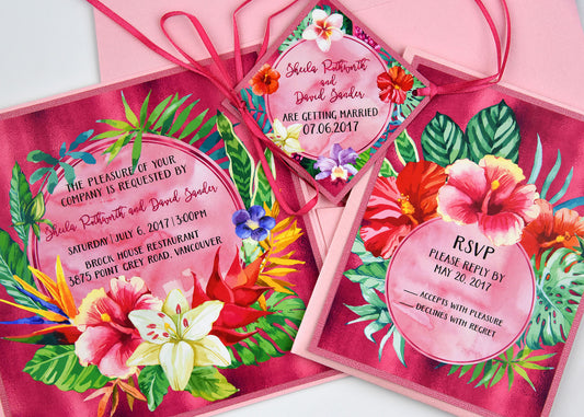 6 New Wedding Invitation and RSVP Suites have arrived!