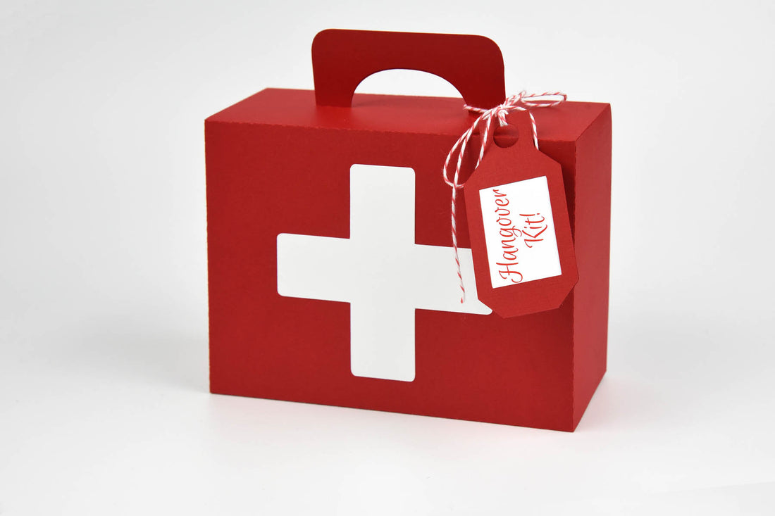 NEW! Hangover Kit / Survival Kit Luggage Box