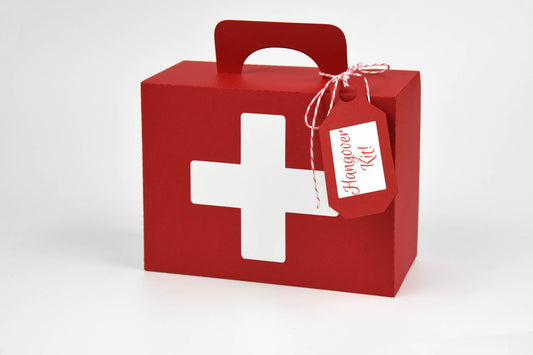 NEW! Hangover Kit / Survival Kit Luggage Box