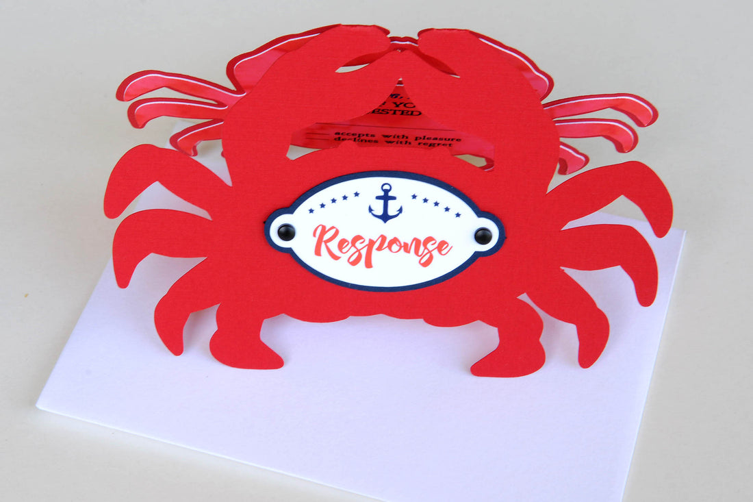 Customized Crab Response Card