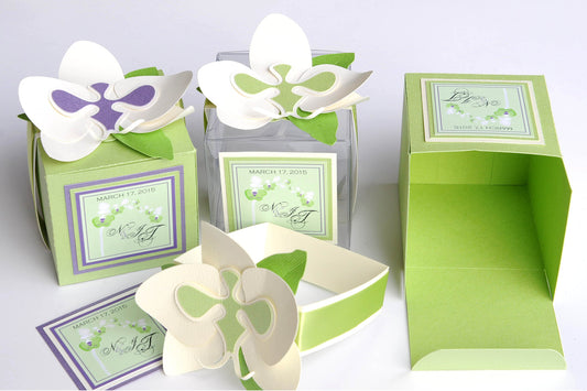 2.75" Orchid Favour Boxes