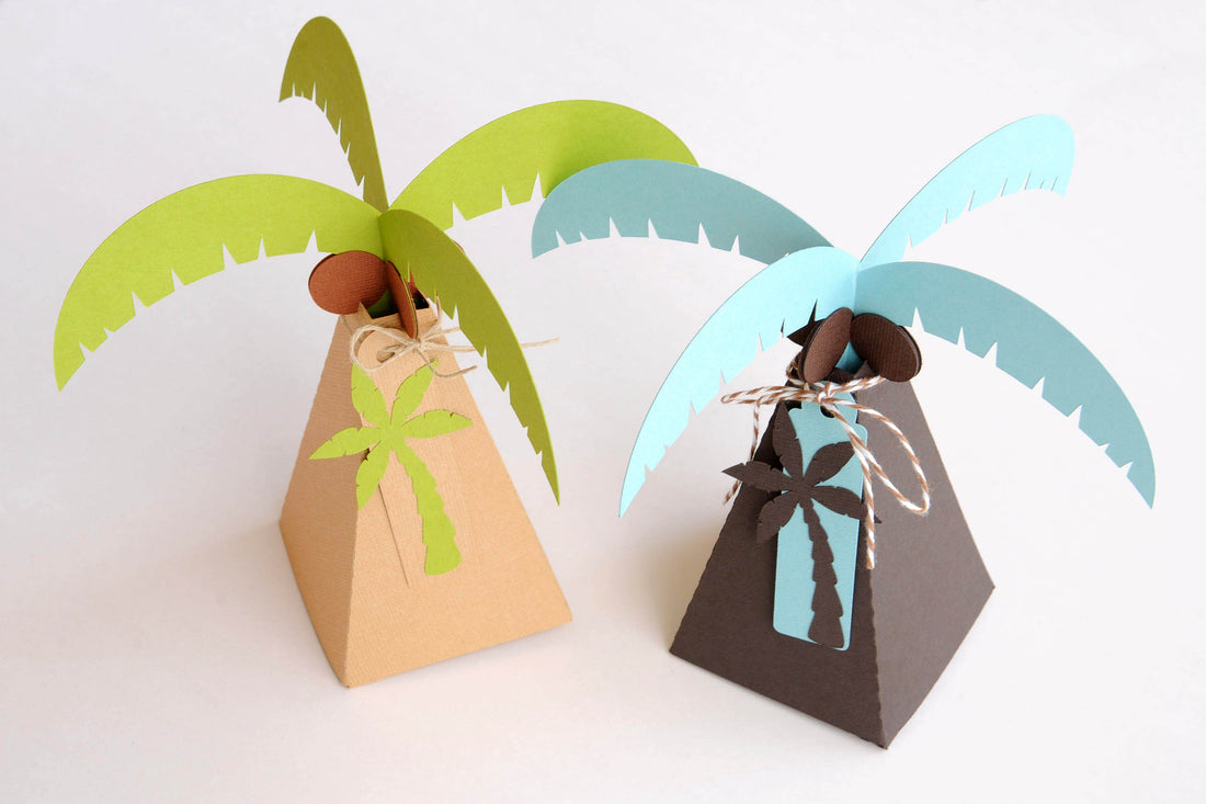 Palm Tree Favour Box