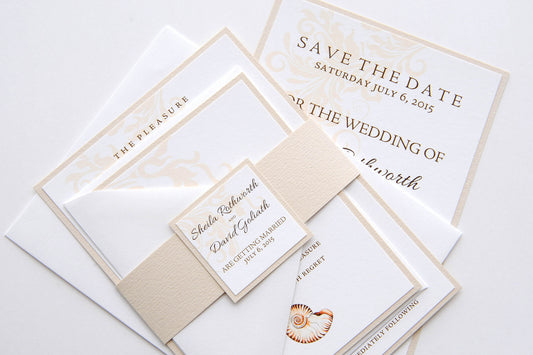 Sea Shell, Lighthouse and Coral Beach Destination Wedding Suites