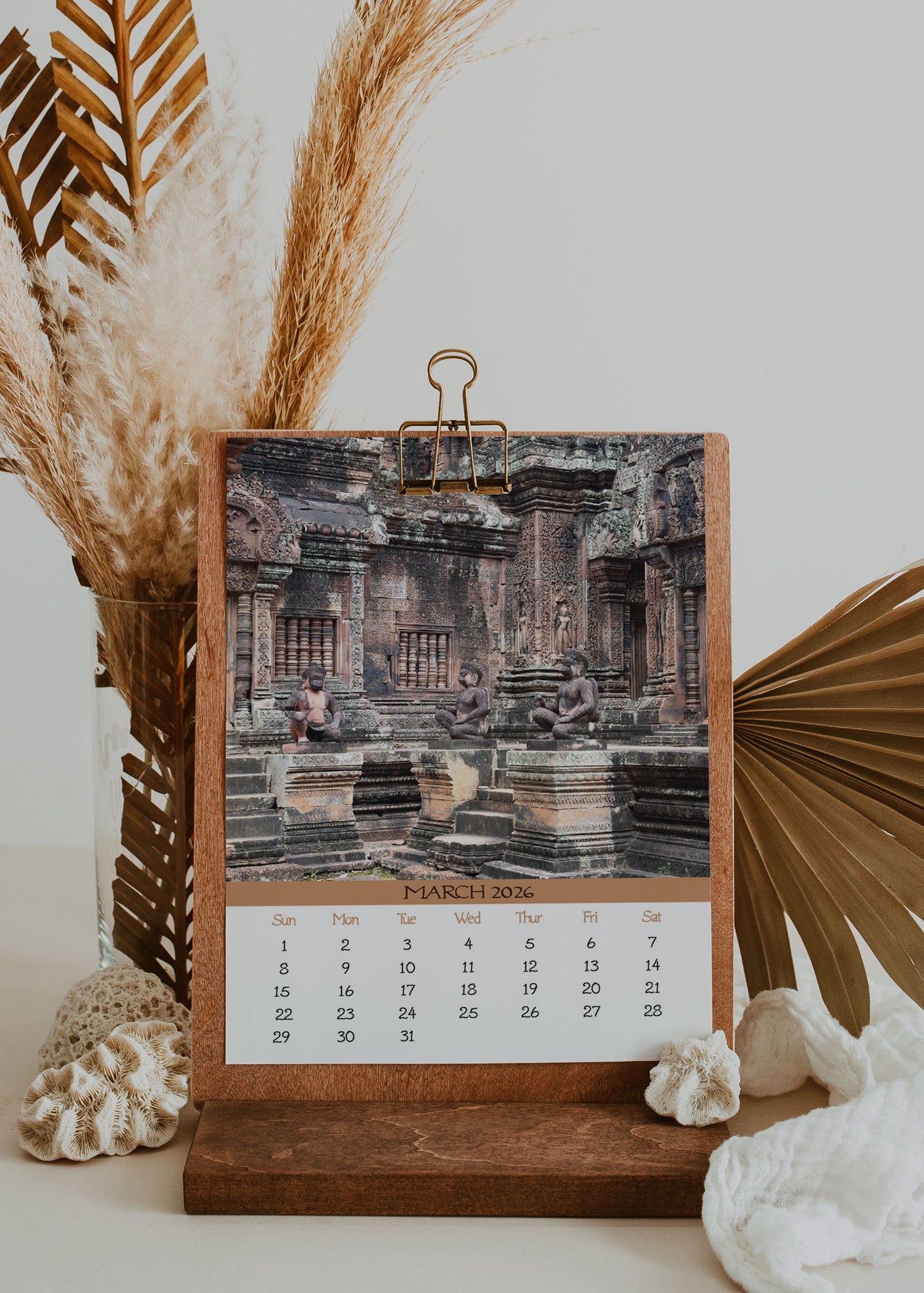 2026 Photo Calendar - Angkor Wat, Cambodia