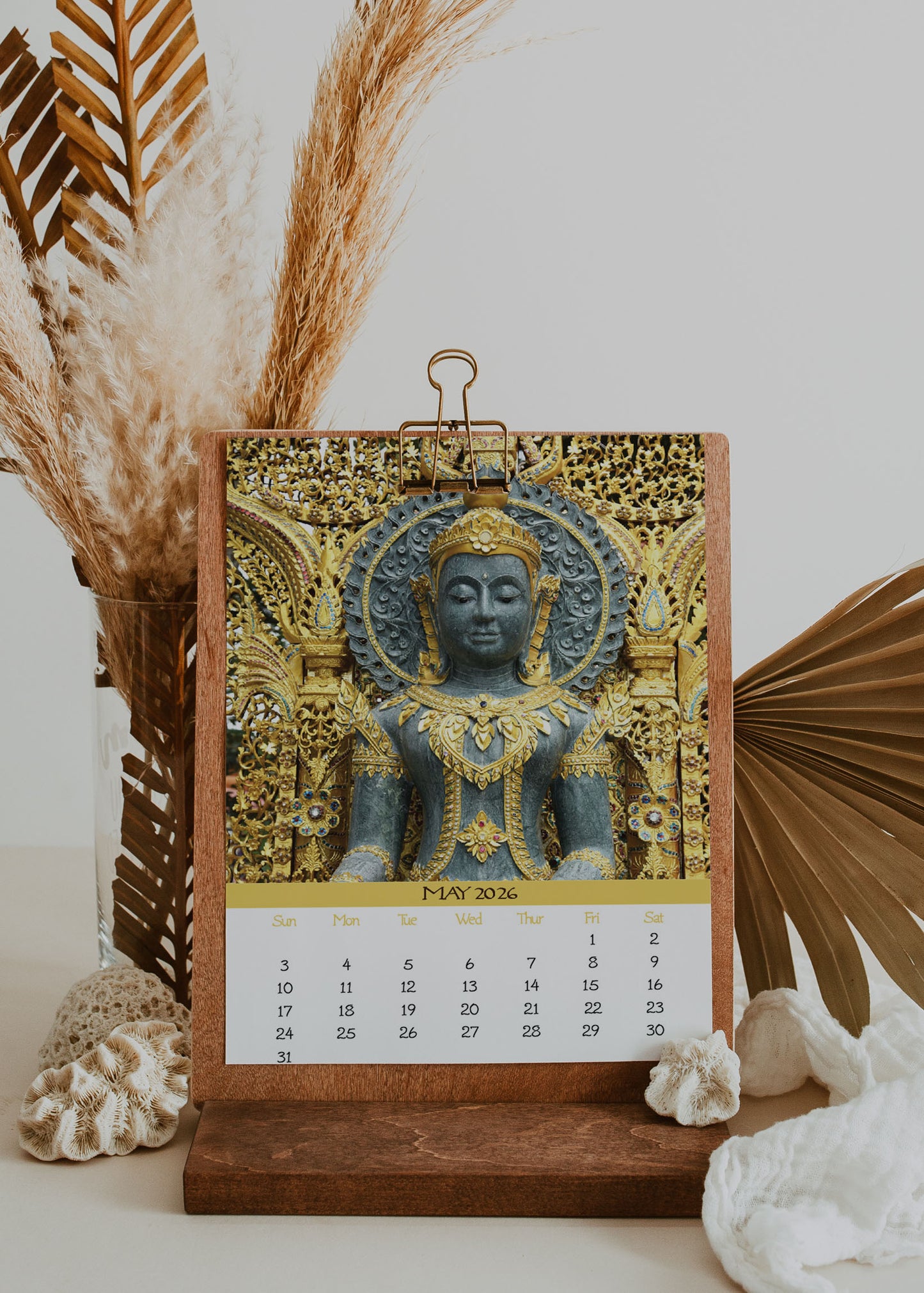 2026 Photo Calendar - Temples of Thailand