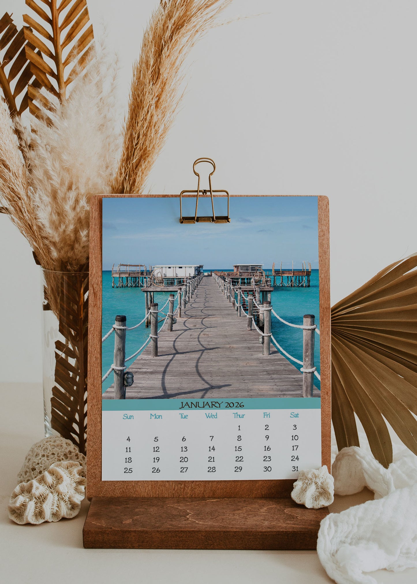2026 Photo Calendar - Zanzibar, Tanzania, Africa