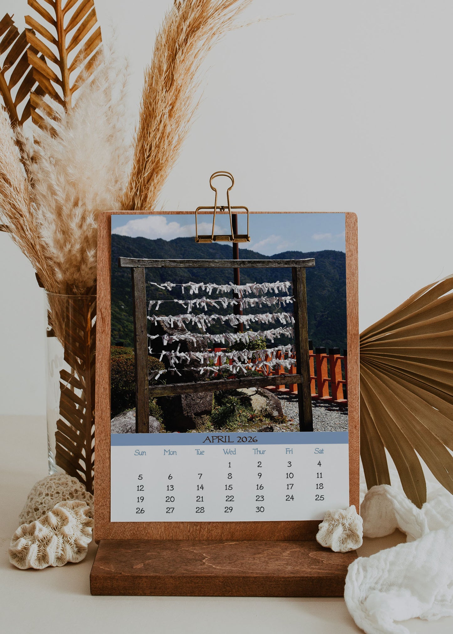 2026 Photo Calendar - Japan