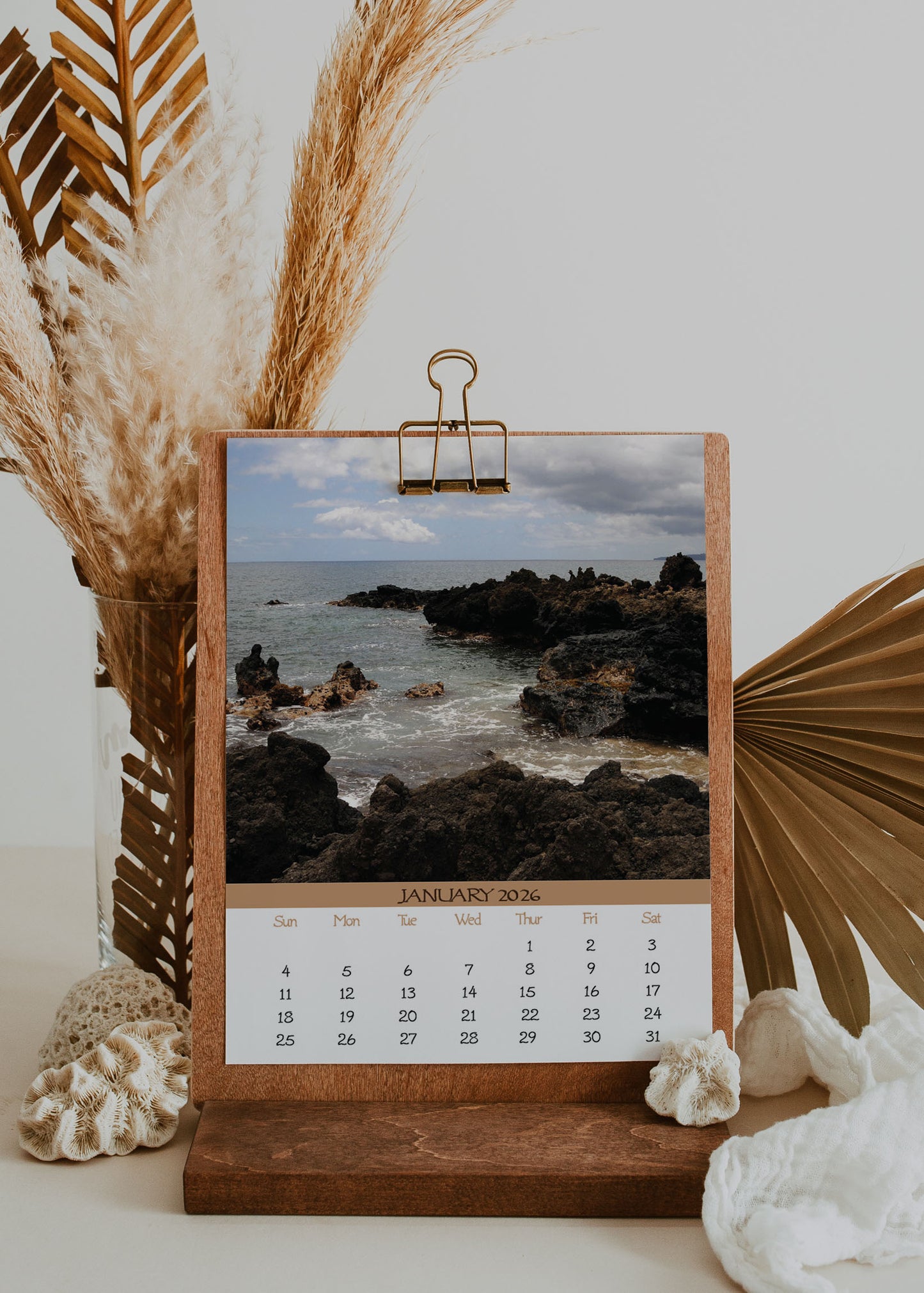 2026 Photo Calendar - Maui