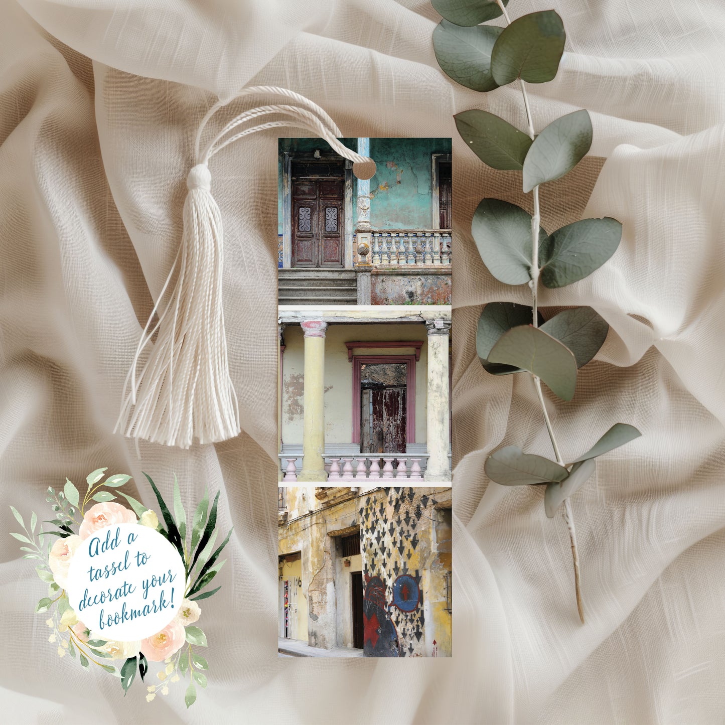 Travel Photo Bookmarks 2x6" - Cuba
