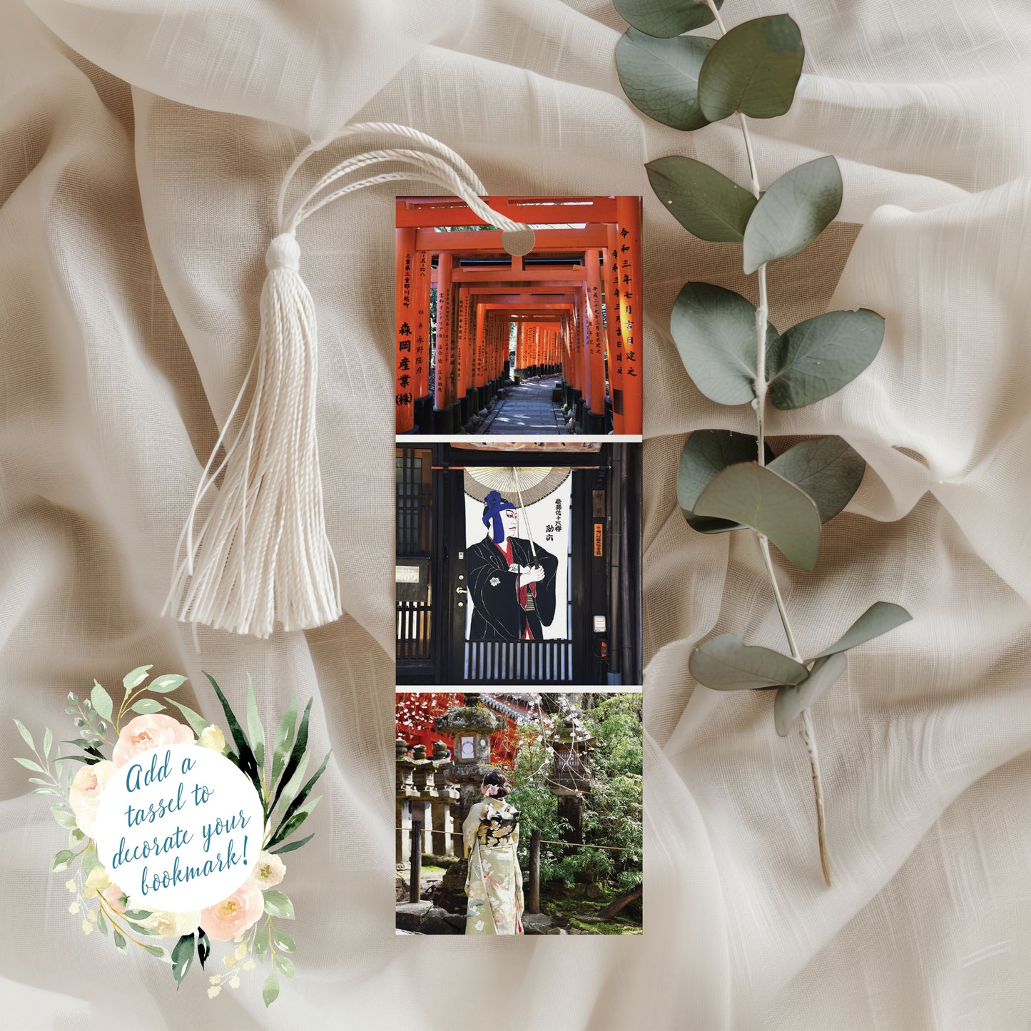 Travel Photo Bookmarks 2x6" - Japan