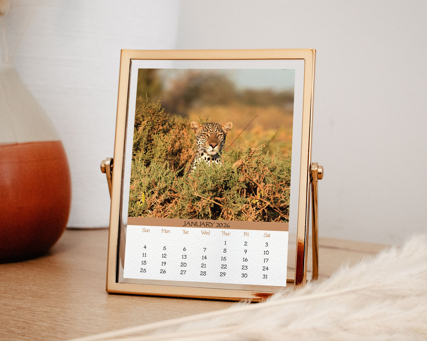 2026 Photo Calendar - Kenya & Tanzania Safari