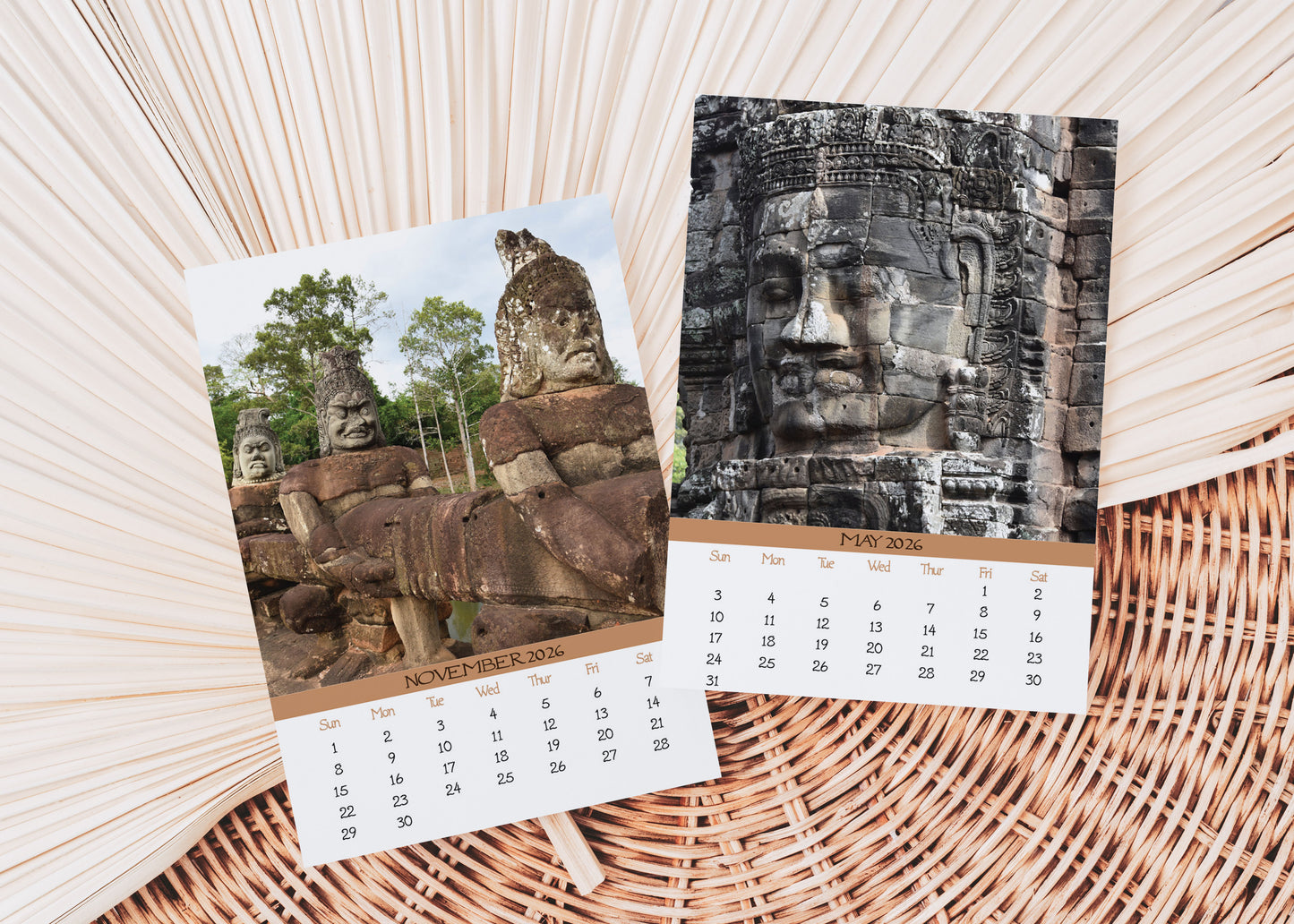 2026 Photo Calendar - Angkor Wat, Cambodia