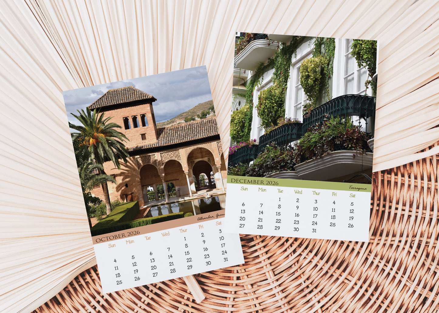 2026 Photo Calendar - Spain