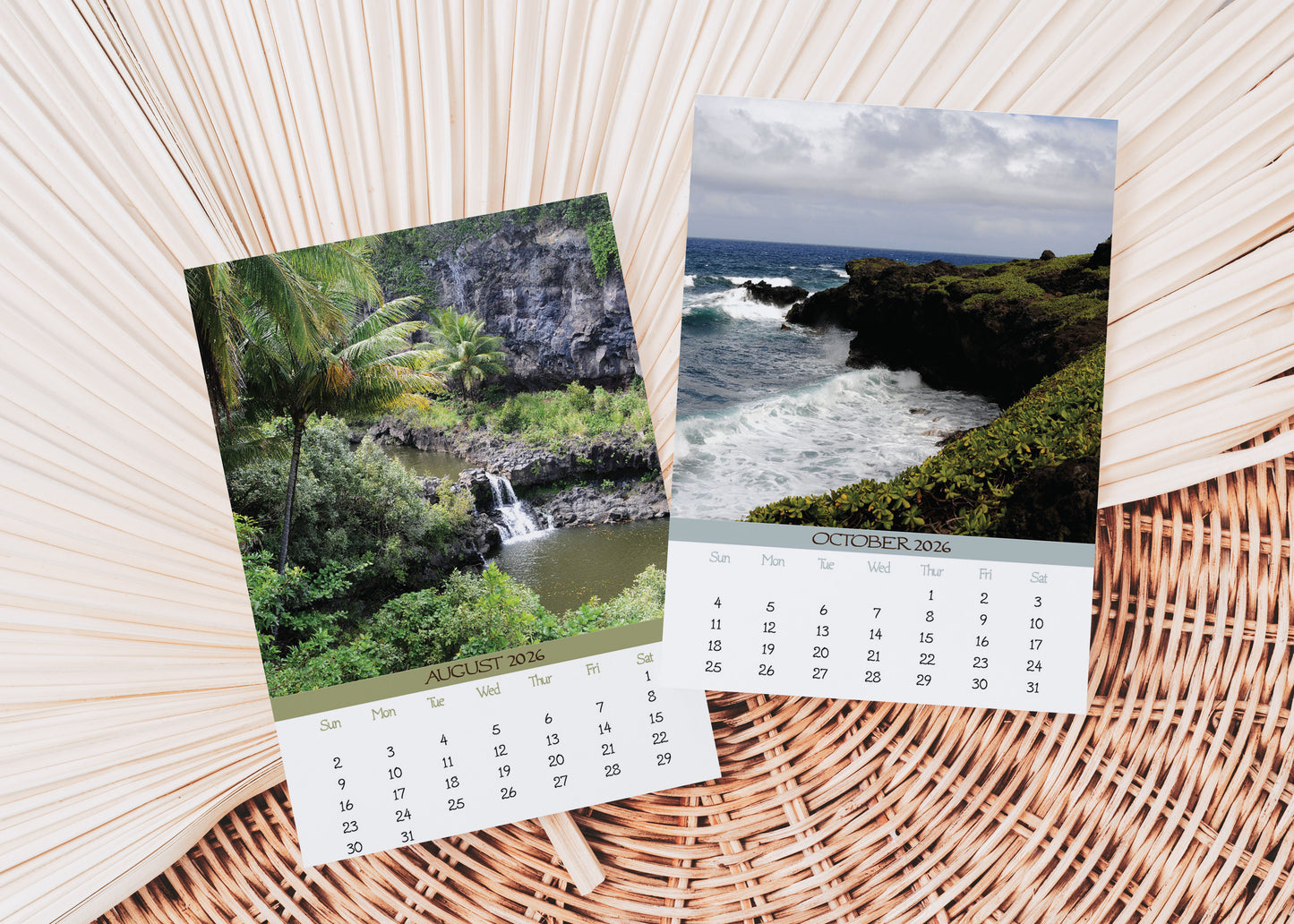 2026 Photo Calendar - Maui