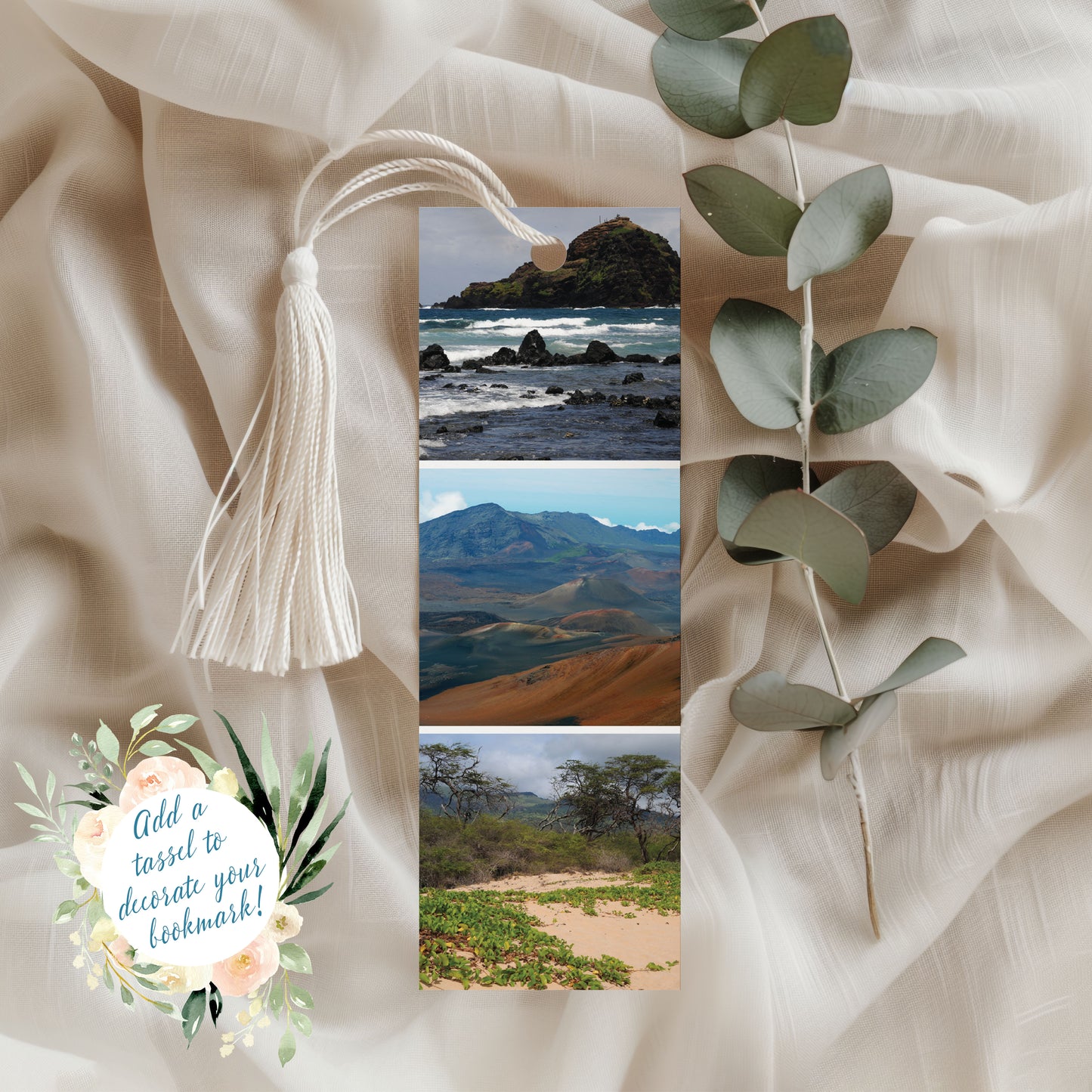 Travel Photo Bookmarks 2x6" - Maui