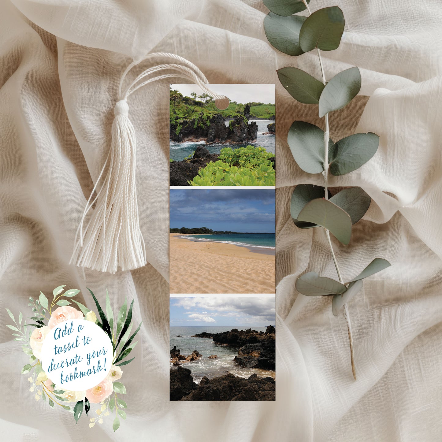 Travel Photo Bookmarks 2x6" - Maui