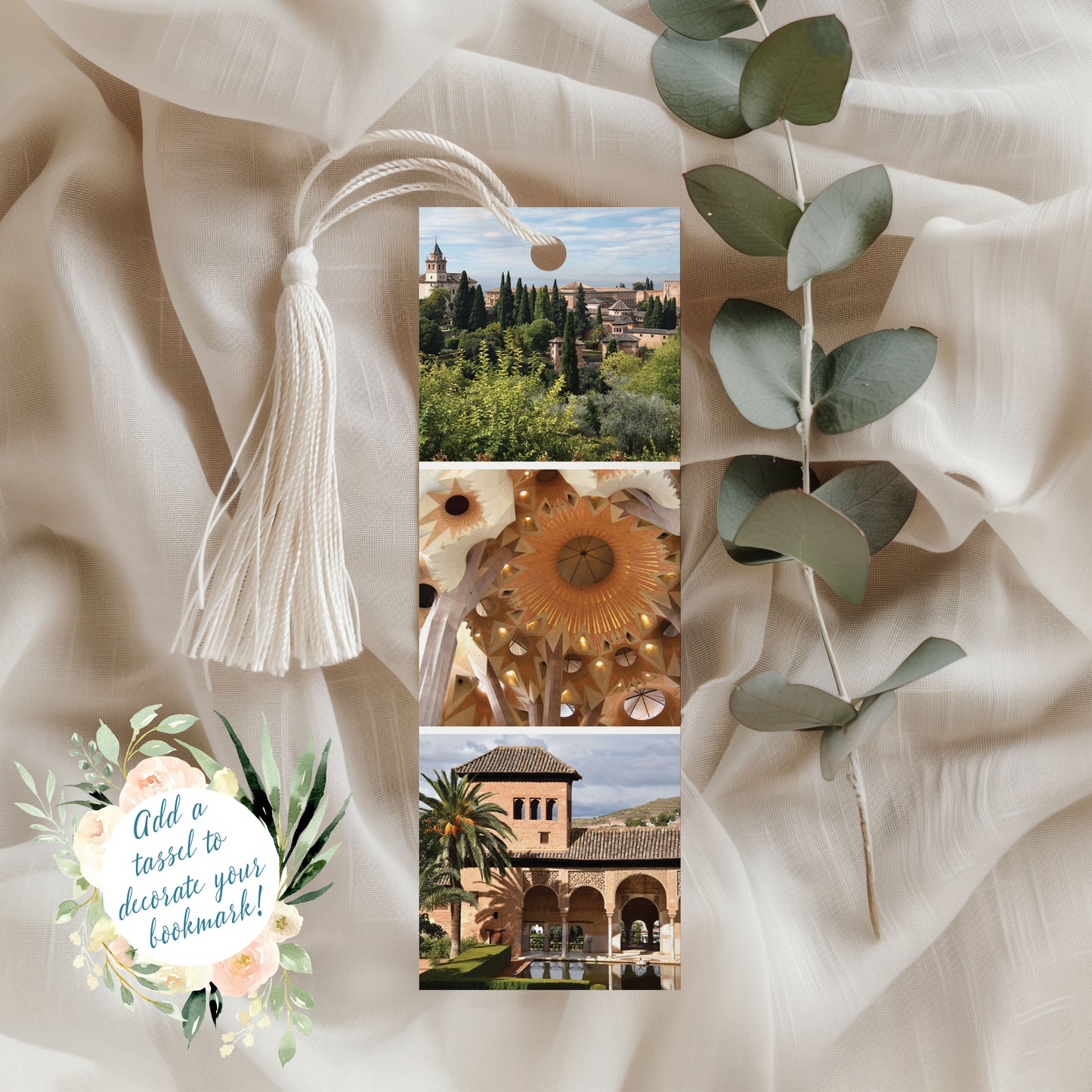 Travel Photo Bookmarks 2x6" - Spain