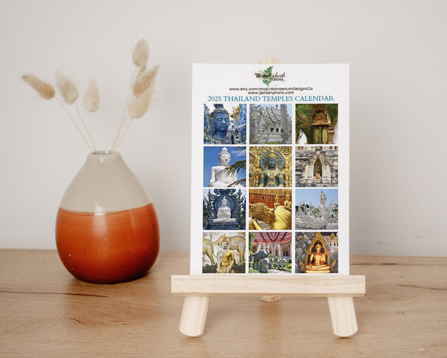 2025 Photo Calendar - Thailand