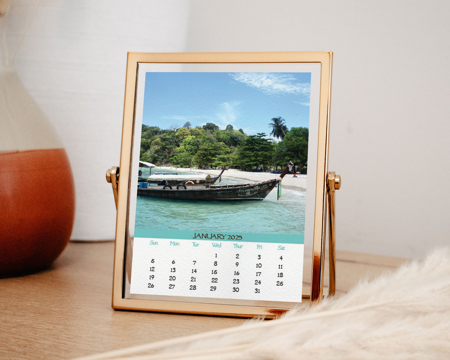 2025 Photo Calendar - Thailand