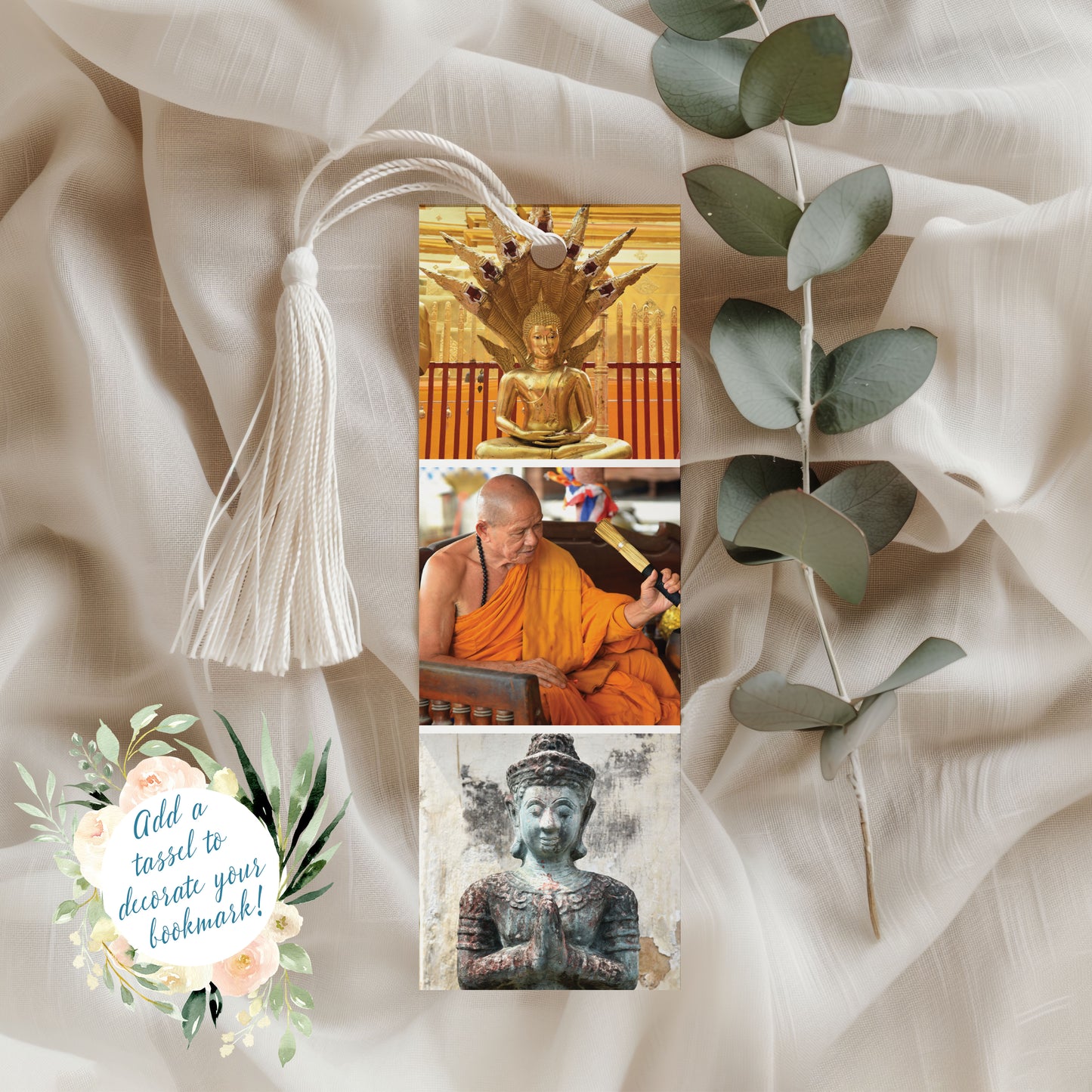 Travel Photo Bookmarks 2x6" - Thailand