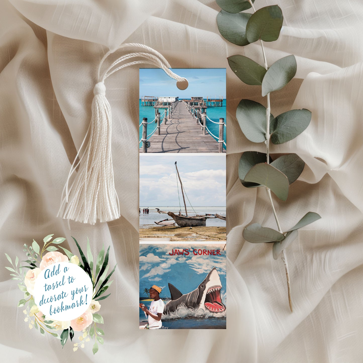 Travel Photo Bookmarks 2x6" - Zanzibar
