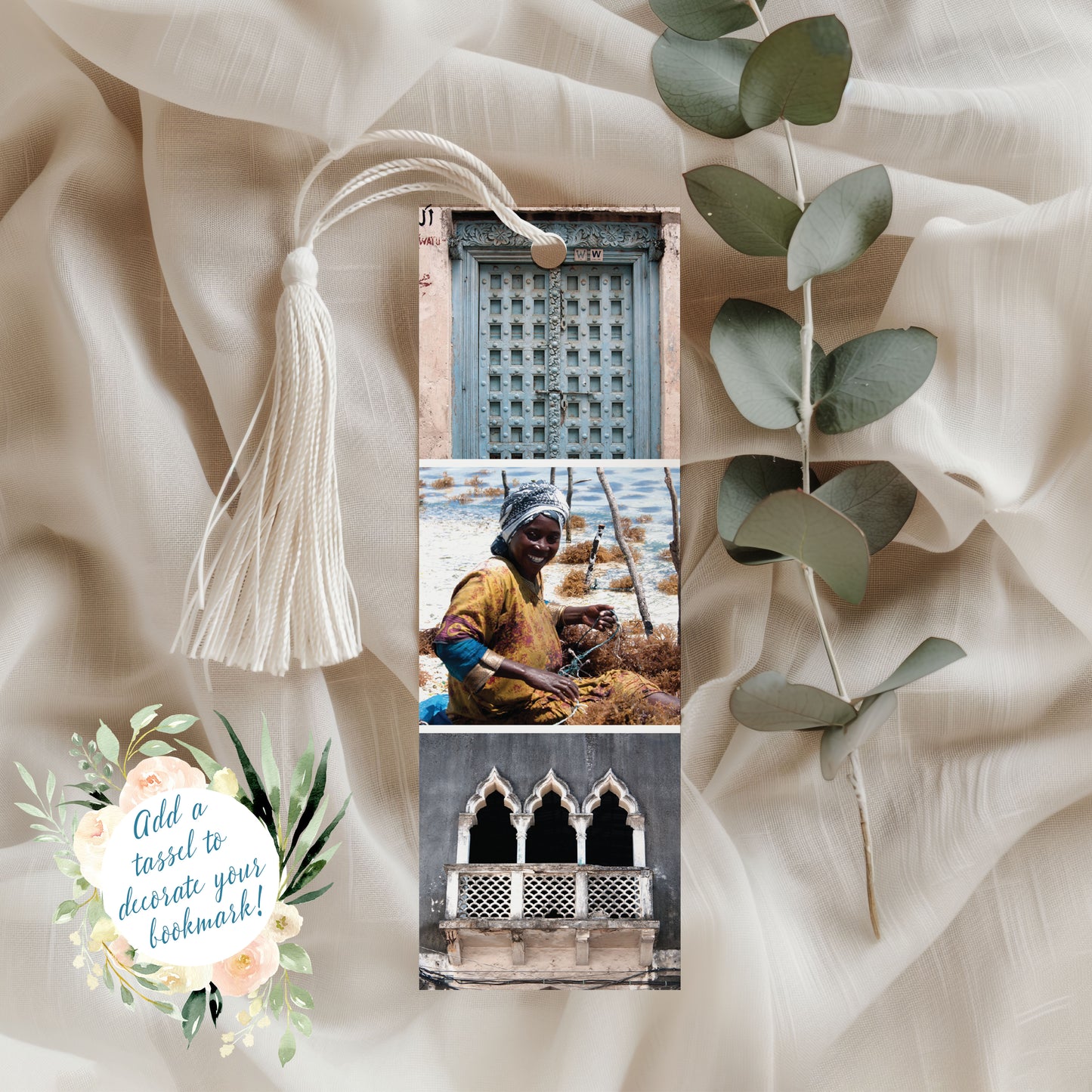 Travel Photo Bookmarks 2x6" - Zanzibar