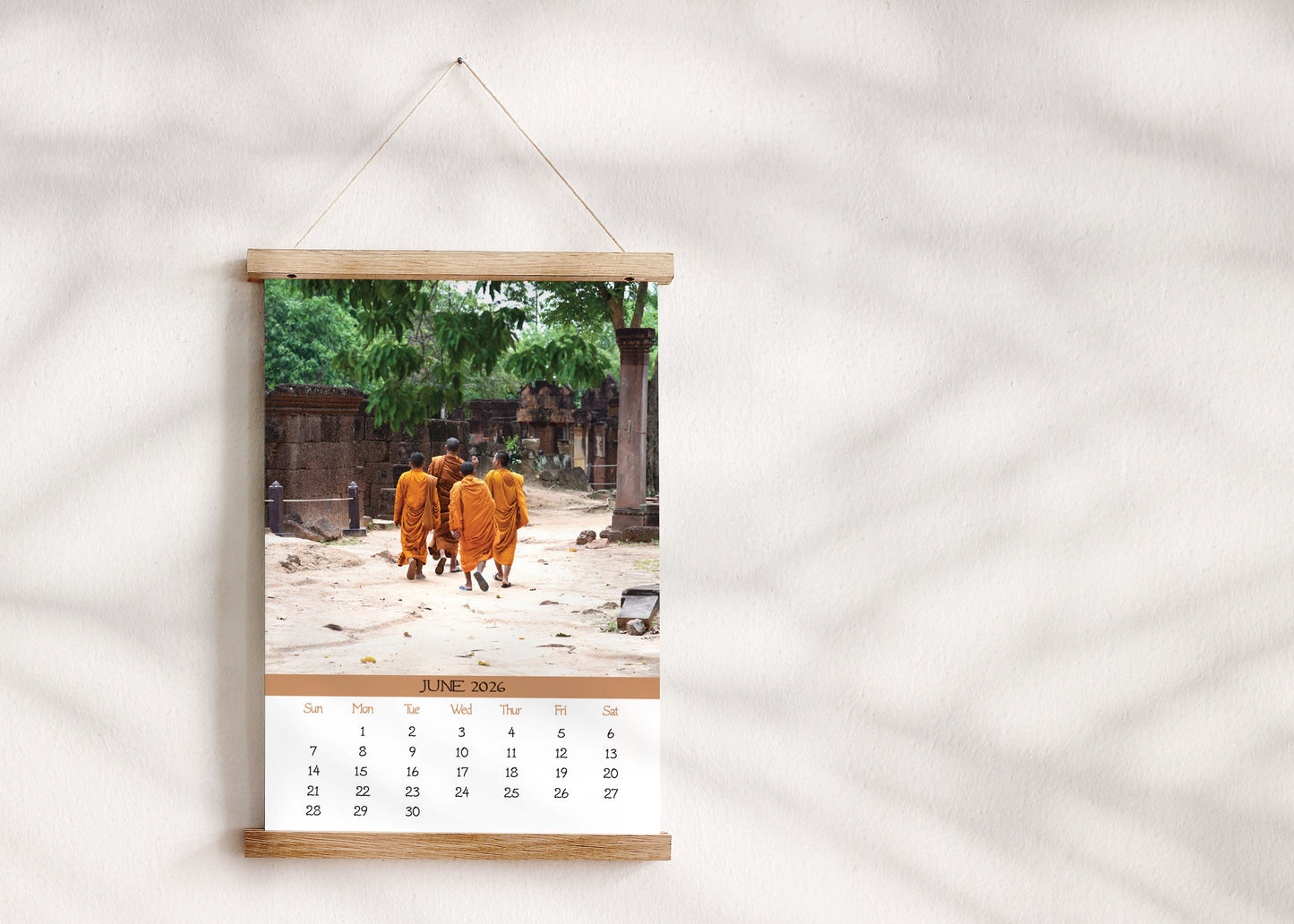 2026 Photo Calendar - Angkor Wat, Cambodia