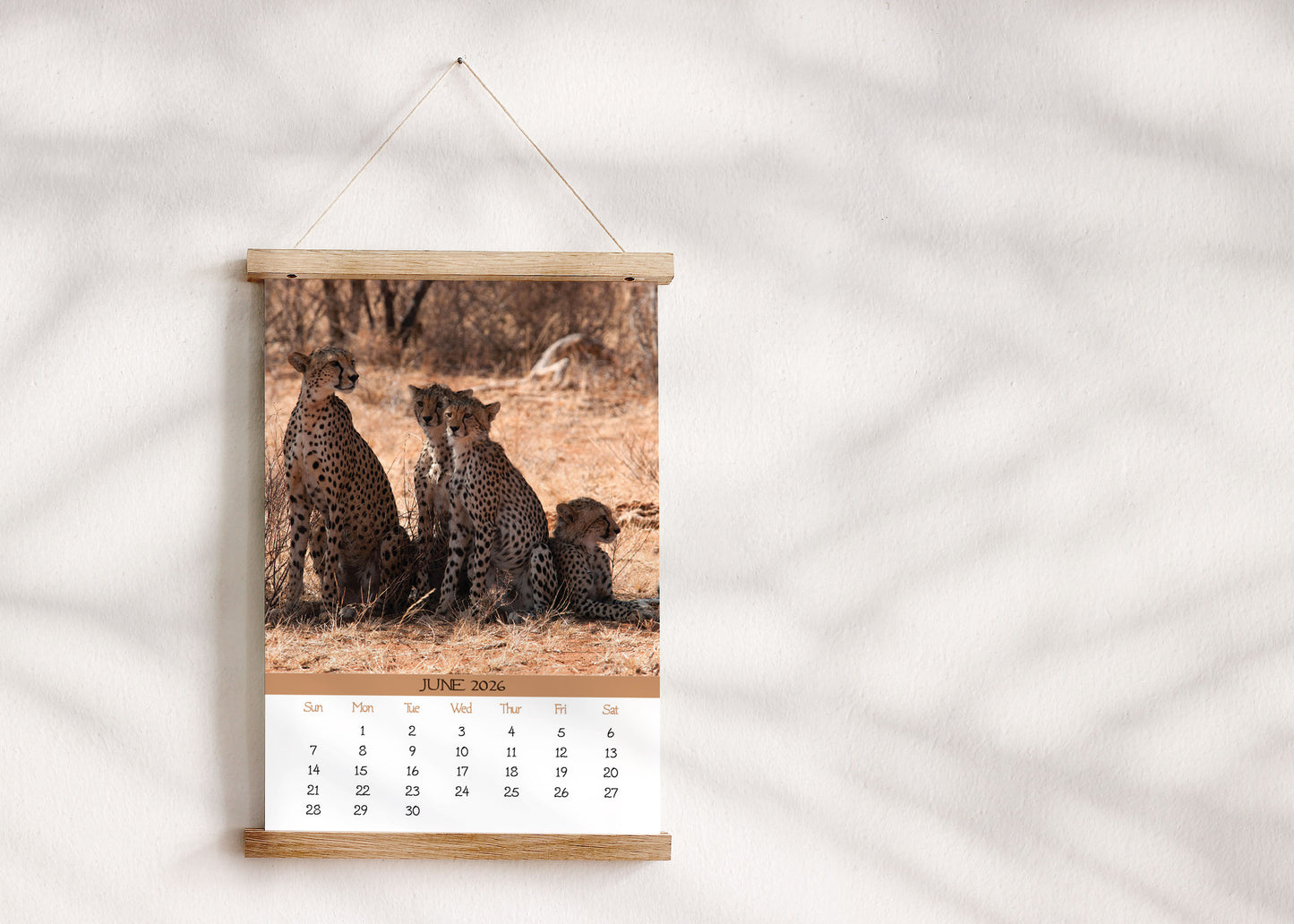 2026 Photo Calendar - Kenya & Tanzania Safari