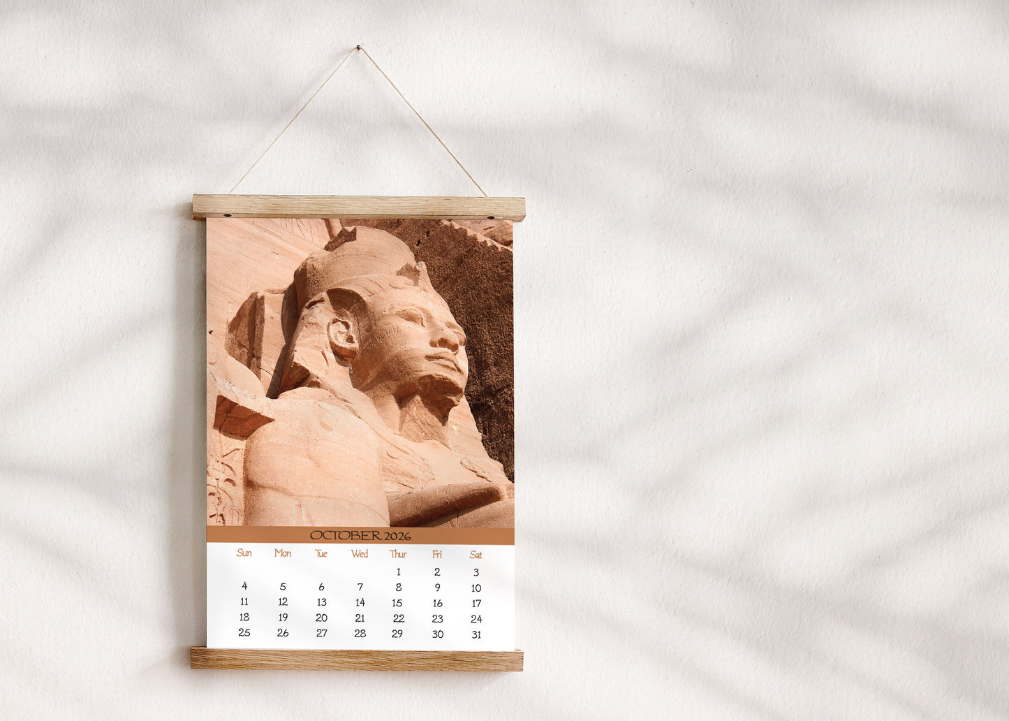 2026 Photo Calendar - Egyptian Pyramids