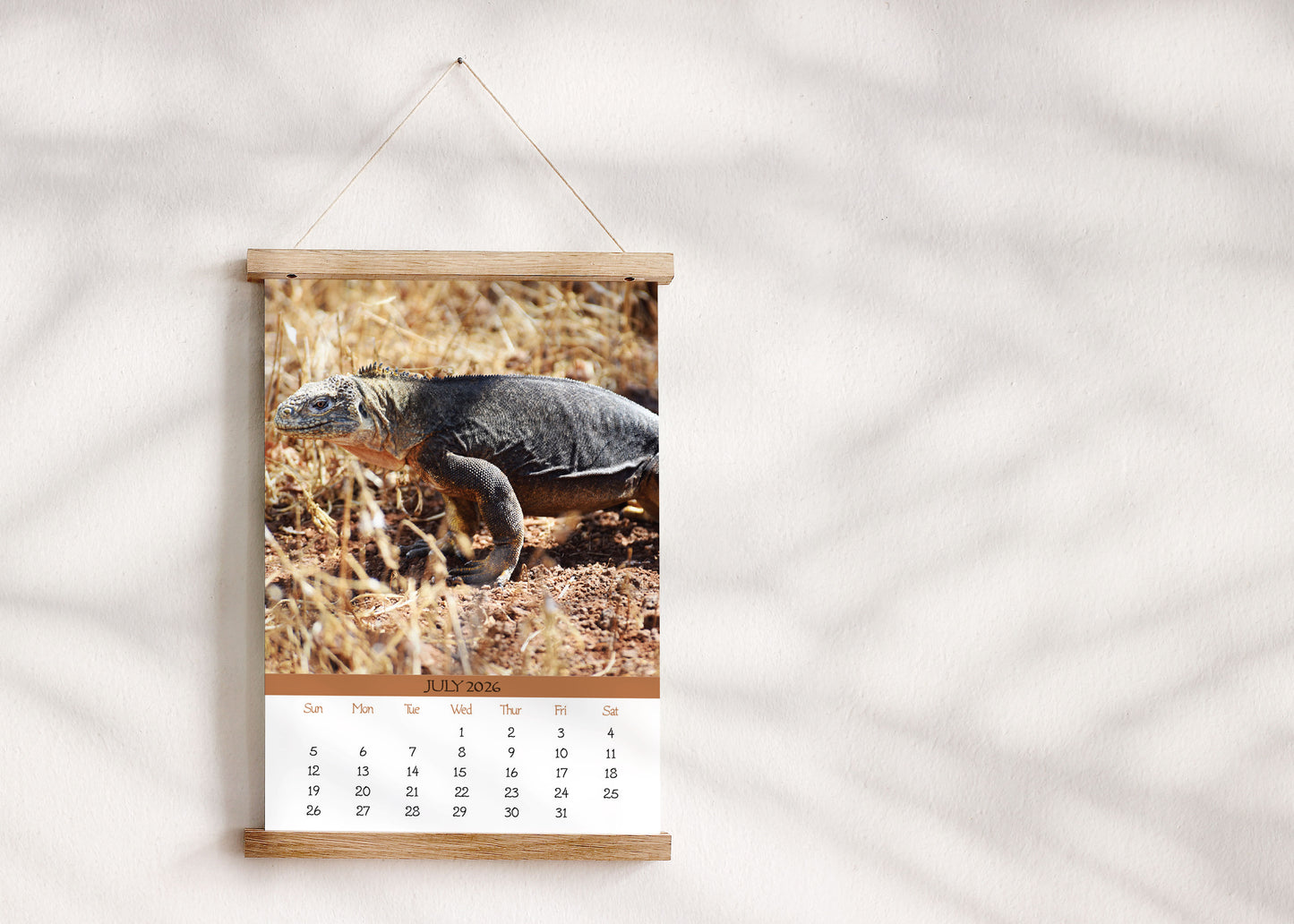 2026 Photo Calendar - Galapagos, Ecuador