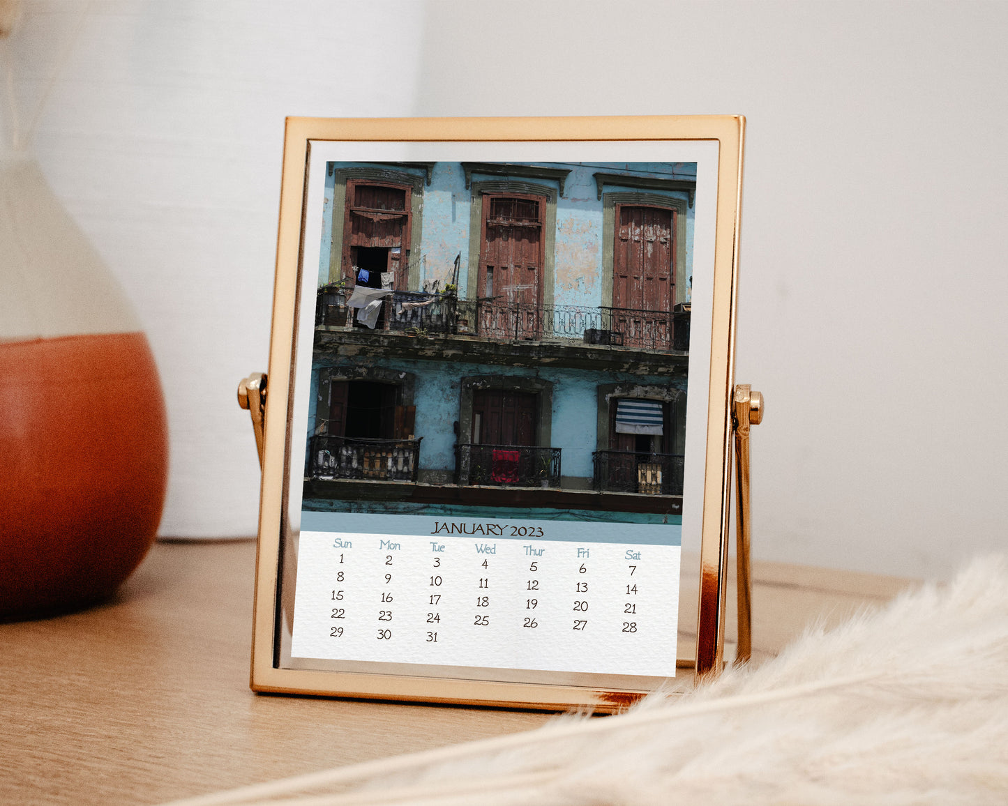 2023 Photo Calendar - Cuba