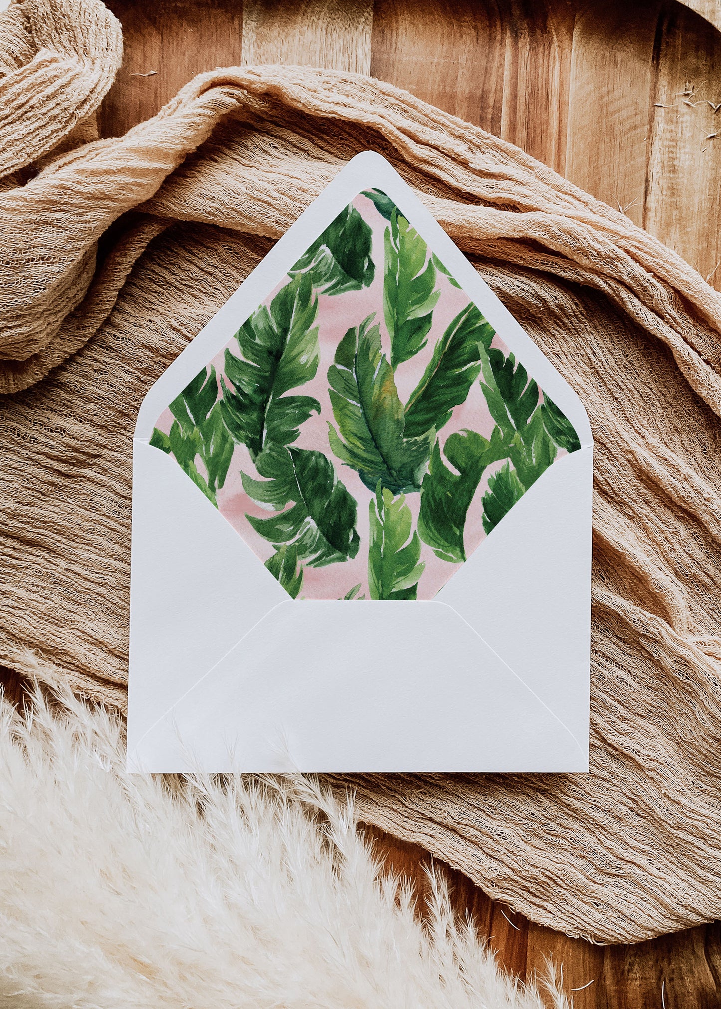 Tropical Floral Watercolor Beach Destination "Will you be my Maid of Honor" Digital "Instant Download" Invitation 4 - 'TROPICAL LUSH"
