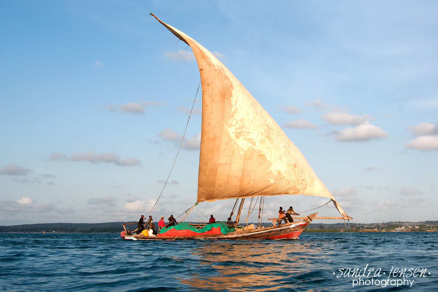 Print - Zanzibar, Tanzania - Dhow in Harbour