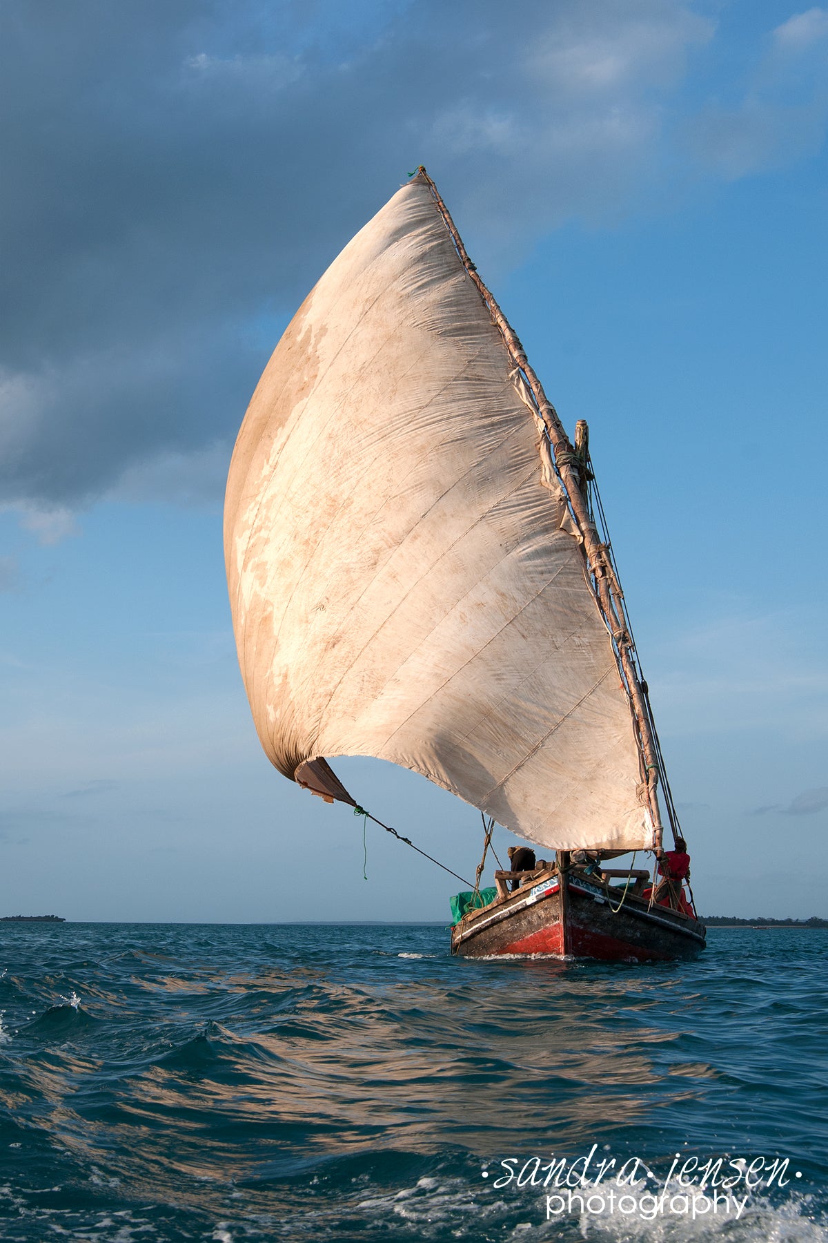 Print - Zanzibar, Tanzania - Dhow in Harbour 2