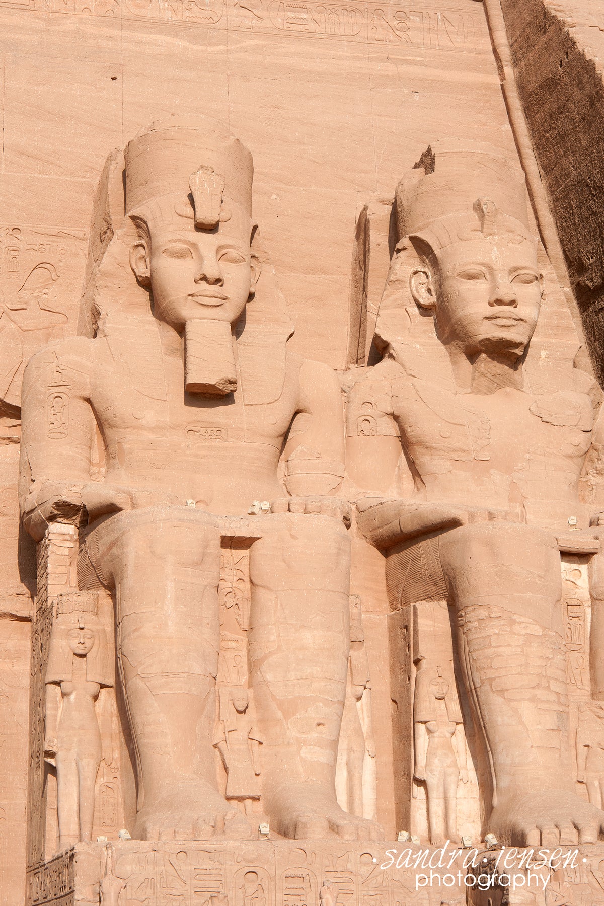 Print - Egypt, Aswan - Abu Simbel Temple 3