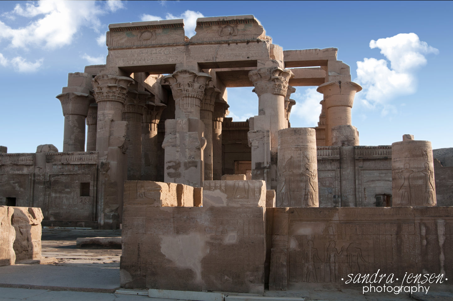 Print - Egypt, Aswan - Kom Ombo Temple 2