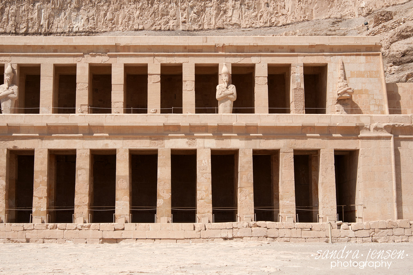 Print - Egypt, Luxor - Hatshepsuit Temple 2