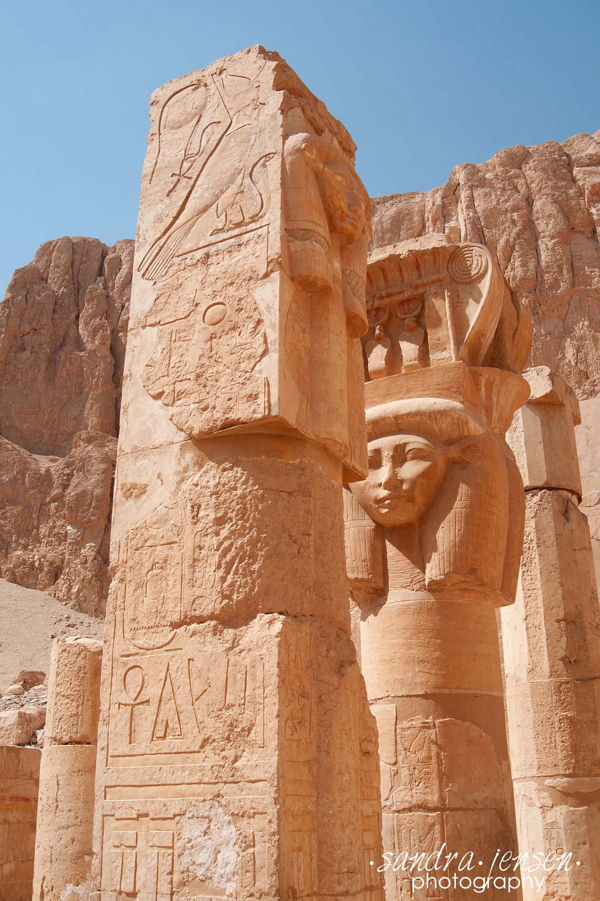 Print - Egypt, Luxor - Hatshepsuit Temple 9