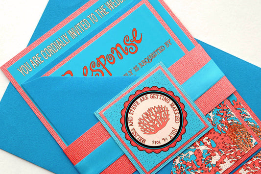 Coral Reef Wedding Suite and Accessories