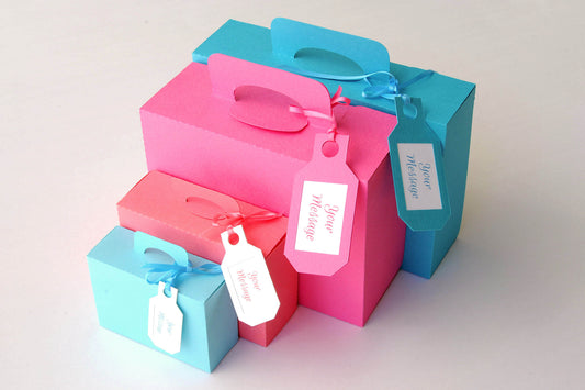 Luggage / Suitcase Favor Boxes