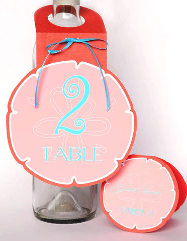 Wine Bottle Table Number Tags!