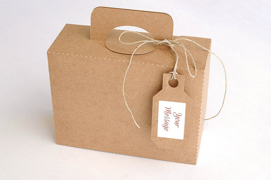 Luggage Boxes now available in kraft paper!