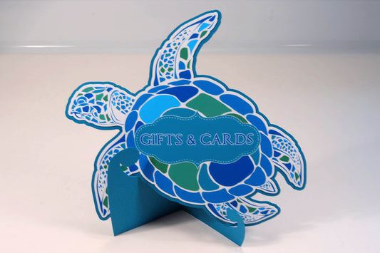 Turtle Gifts and Cards Sign