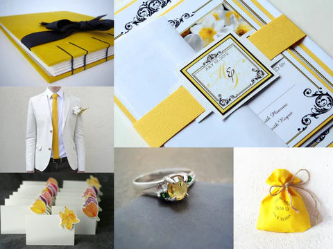 Daffodil Wedding Suite featured on Wedding Dates blog