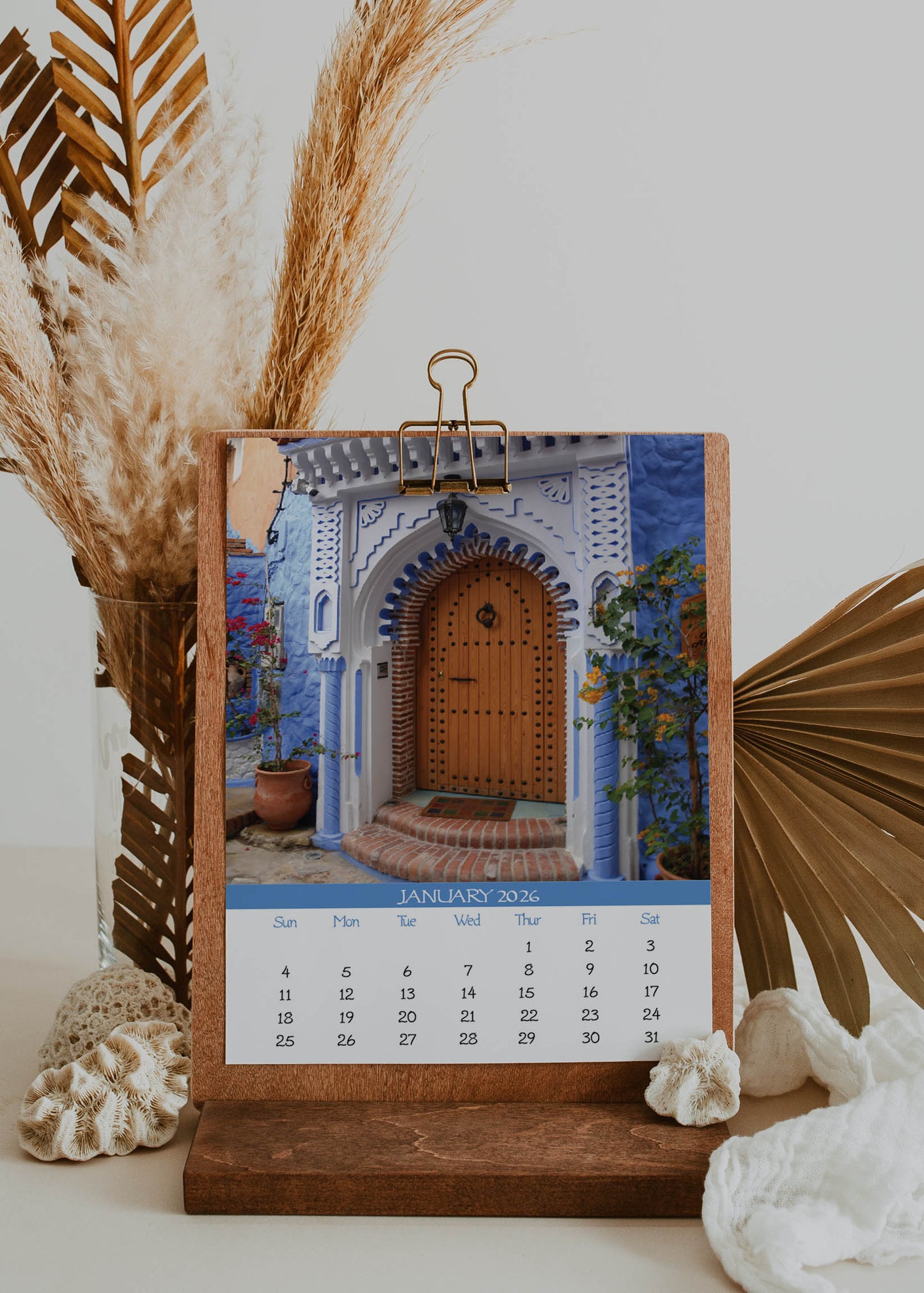 2026 Photo Calendar - Chefchaouen, Morocco