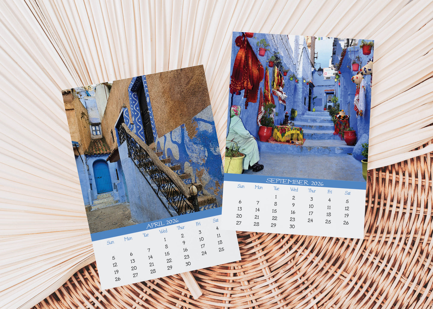 2026 Photo Calendar - Chefchaouen, Morocco