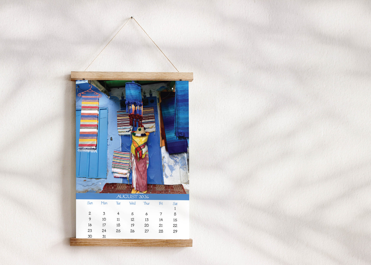 2026 Photo Calendar - Chefchaouen, Morocco