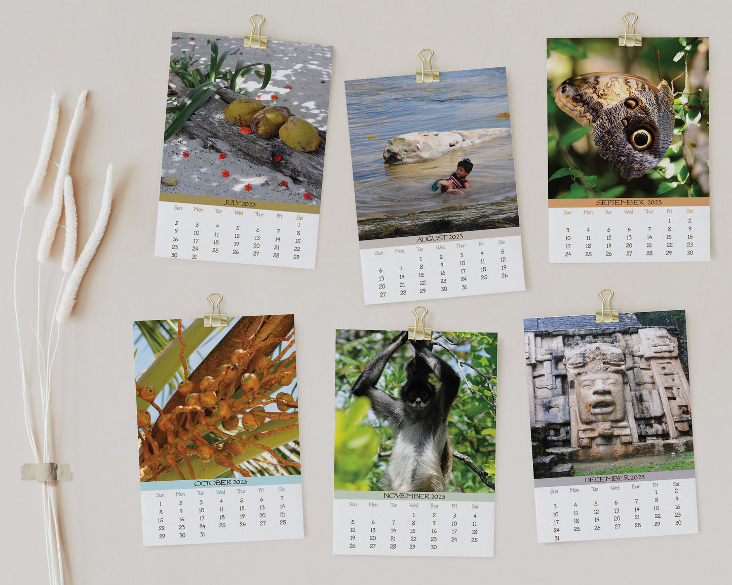 2023 Photo Calendar - Belize