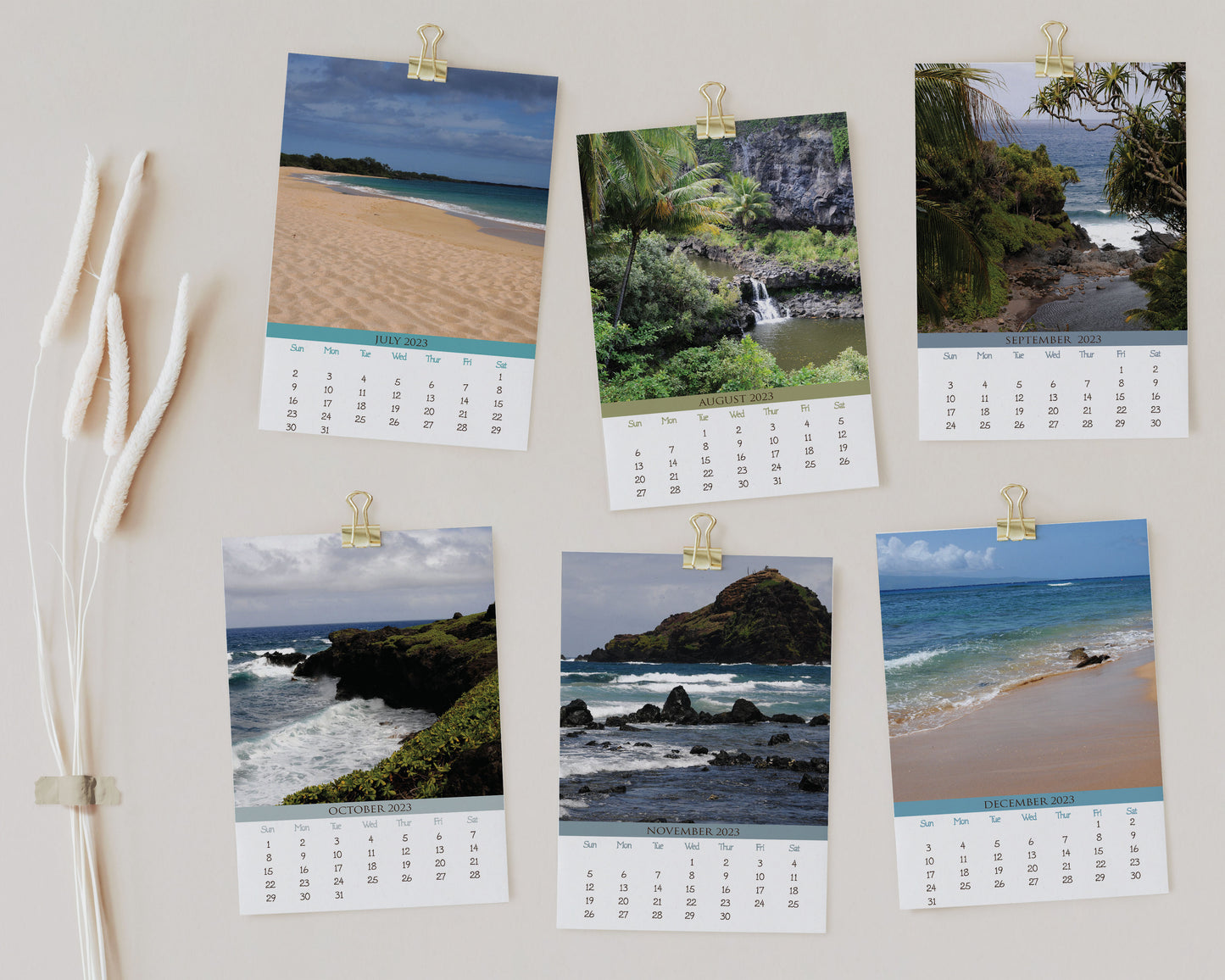 2023 Photo Calendar - Maui