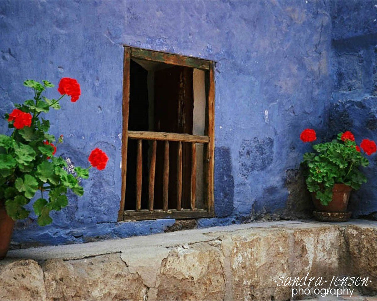Print - Peru "Santa Catalina Window"
